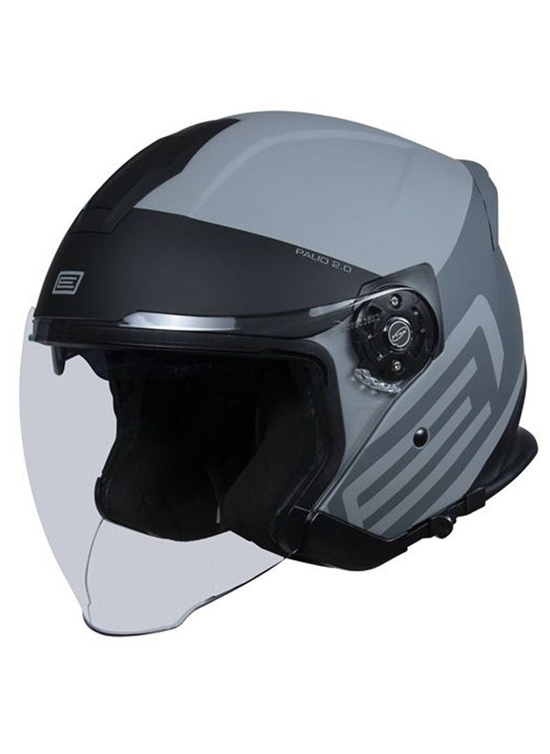 ORIGINE Casco Demi-Jet Palio Scout Black/Grey