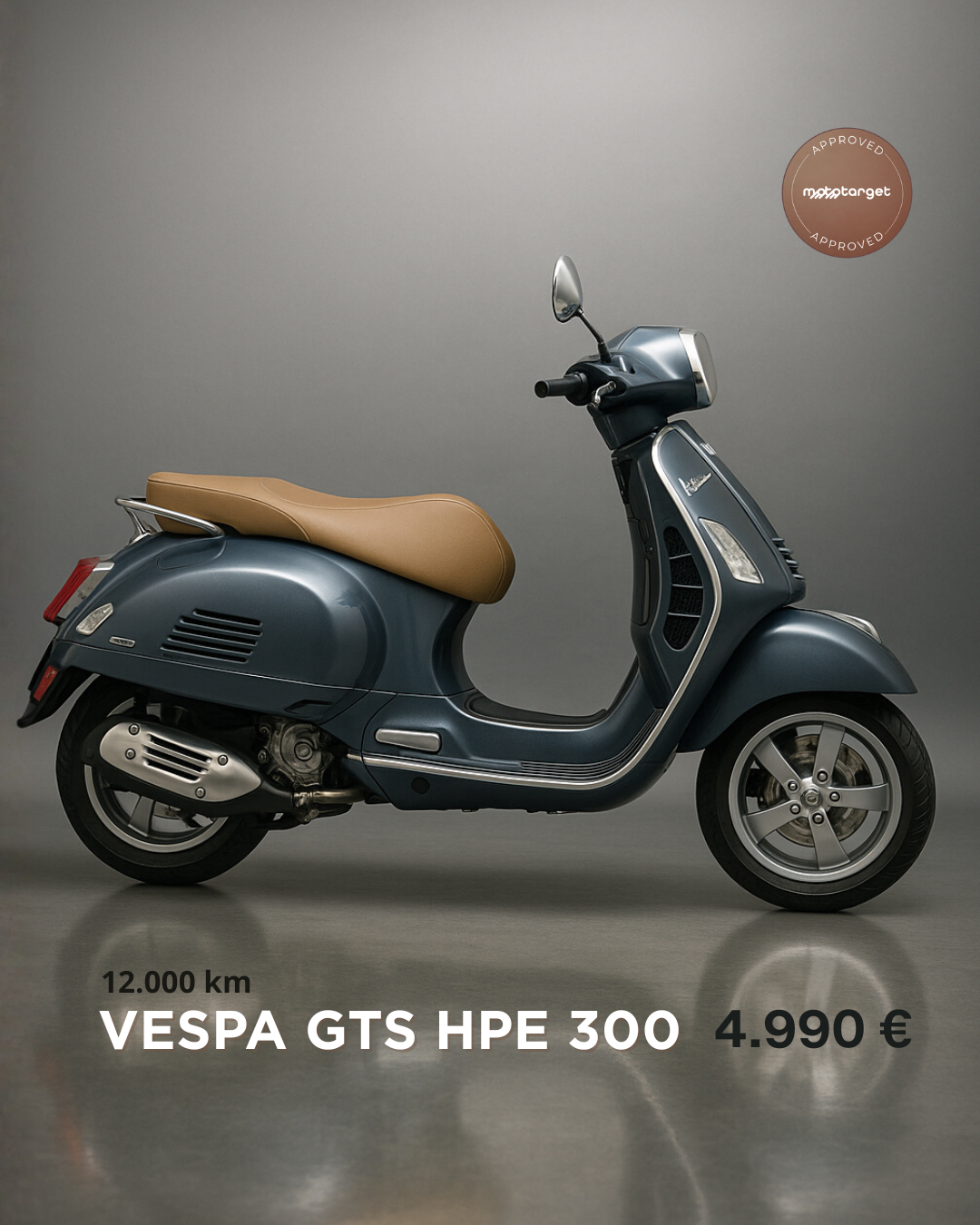 vespa gts hpe 300 12.000 km