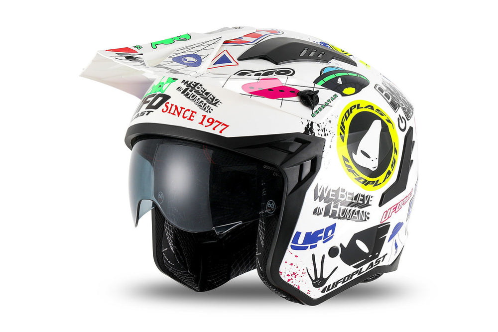 UFO SHERATAN CROSS JET HELMET