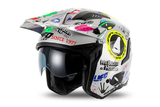 UFO SHERATAN CROSS JET HELMET